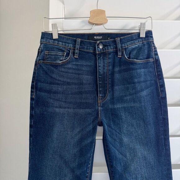 HUDSON Holly High Waist Flare Jeans In Vagabond Wash Size 27 - Picture 4 of 14